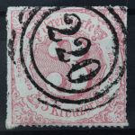 Thurn & Taxis, MiNr. 42, gestempelt