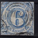 Thurn & Taxis, MiNr. 33, gestempelt