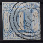 Thurn & Taxis, MiNr. 15, gestempelt