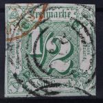 Thurn & Taxis, MiNr. 14, gestempelt