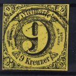 Thurn & Taxis, MiNr. 10, gestempelt