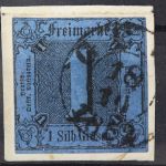 Thurn & Taxis, MiNr. 4, Briefstück