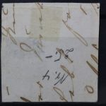 Thurn & Taxis, MiNr. 4, Briefstück