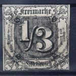 Thurn & Taxis, MiNr. 2, gestempelt, Altsignatur