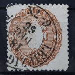 Sachsen, MiNr. 18, gestempelt