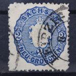 Sachsen, MiNr. 17, gestempelt, BPP Signatur