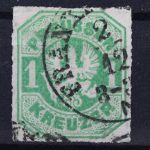 Preußen, MiNr. 22, gestempelt