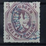 Preußen, MiNr. 19, gestempelt