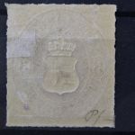 Oldenburg, MiNr. 19 B, Falz