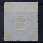 Oldenburg, MiNr. 16 B, Falz