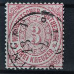 Norddeutscher Postbezirk, MiNr. 21, gestempelt