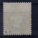 Helgoland, MiNr. 13, Falz