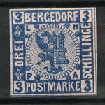 Bergedorf, MiNr. 4, postfrisch