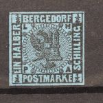 Bergedorf, MiNr. 1, postfrisch