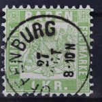 Baden, MiNr. 23, gestempelt