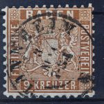 Baden, MiNr. 12, gestempelt, BPP Signatur