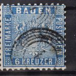 Baden, MiNr. 14 b, gestempelt, BPP Signatur