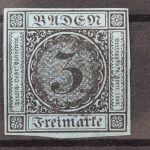 Baden, MiNr. 8, gestempelt, BPP Signatur