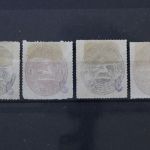 Braunschweig, MiNr. 17-20, Falz