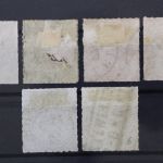 Nordeutscher Postbezirk, MiNr. 1-6, gestempelt