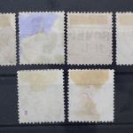 Norddeutscher Postbezirk, MiNr. 13-18, gestempelt