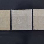 Thurn & Taxis, MiNr. 45, 46 + 47, postfrisch