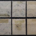 Bayern, MiNr. 37-42, gestempelt