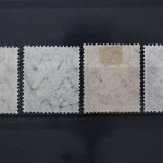 Bayern, MiNr. 60-63, gestempelt