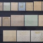 Bayern, MiNr. 76-91 Type I, gestempelt