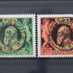Bayern, MiNr. 92-93 A, EST