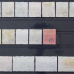 Bayern, MiNr. 136-151, gestempelt, geprüft Infla