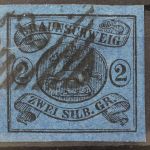 Braunschweig, MiNr. 7, gestempelt