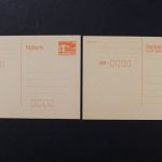 DDR, MiNr. P 86 I + P 87 I, ungebraucht