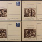 DDR, MiNr. P 56/01-04, ungebraucht