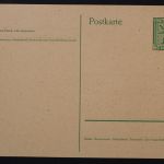 Sowj. Zone, MiNr. P 1, ungebraucht