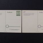 Sowj. Zone, MiNr. P 16 + P 17, ungebraucht