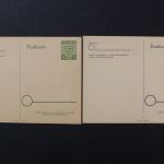 Sowj. Zone, MiNr. P 9 + P 10, ungebraucht