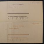 Deutsches Reich, MiNr. A 41 + A 42, ungebraucht