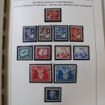 Briefmarken-Posten mit einer sehr guten DDR Sammlung