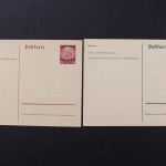 Generalgouvernement, MiNr. P 1 I + P2 I, ungebraucht