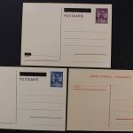 Luxemburg, MiNr. P 6-8, ungebraucht