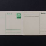 Lothringen, MiNr. P 1 + 2, ungebraucht