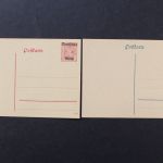 DR Dienst, MiNr. DP 13/03 + DP 14/01 für Württemberg, ungebraucht