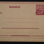 Deutsches Reich, MiNr. K 23, ungebraucht