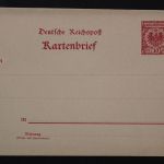 Deutsches Reich, MiNr. K 3, ungebraucht