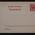 Deutsches Reich, MiNr. K 1, ungebraucht