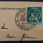 Berlin, MiNr. 68, Briefstück