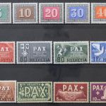 Schweiz, MiNr. 447-459, postfrisch