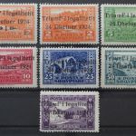 Albanien, MiNr. 104-110, Falz