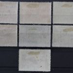 Albanien, MiNr. 104-110, Falz